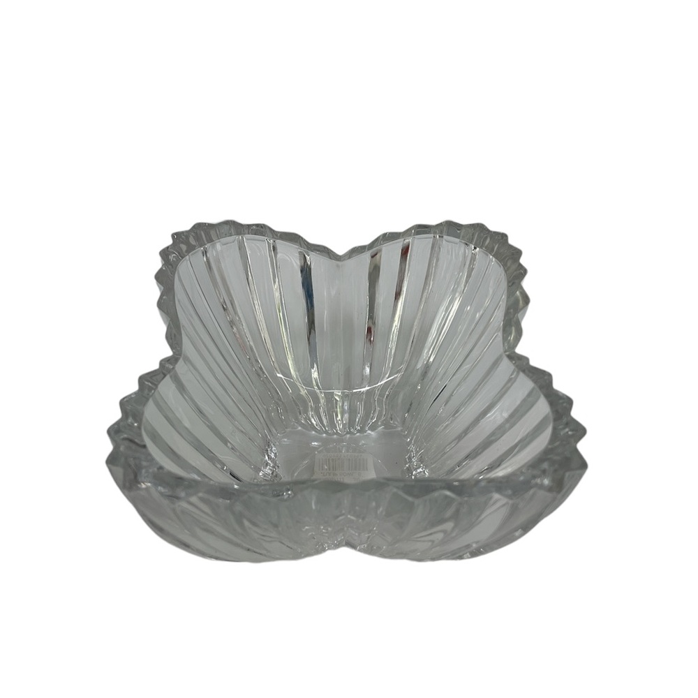 Mikasa Heavy Crystal 6” Lydia Tulip Bowl w/ Tag